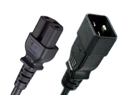 IEC 60320 C15 To C20 Power Cords Connector IEC 60320 C15 To C20 Power Cords Connector